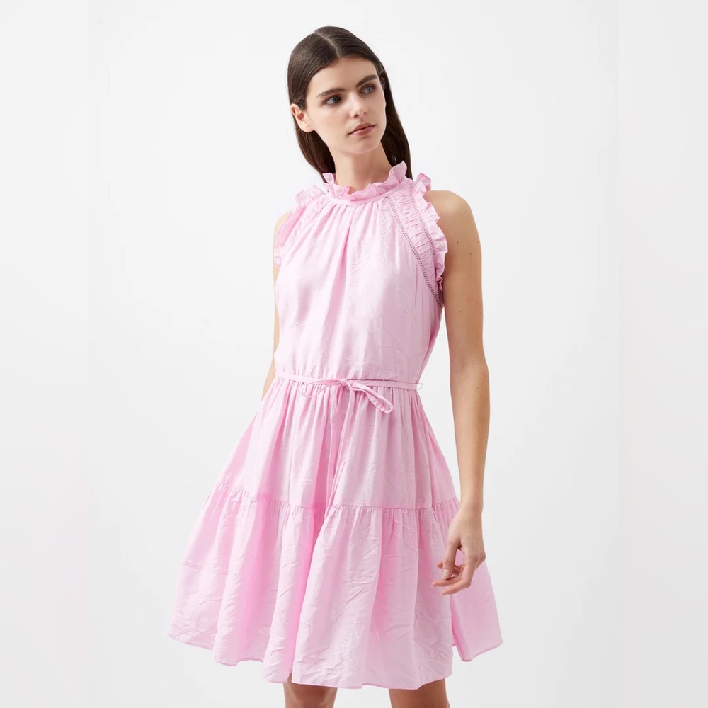 French Connection Emily Tiered Flared Dress